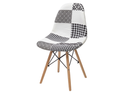 Стул MODERN-623C PATCHWORK-BW, ткань  М-City