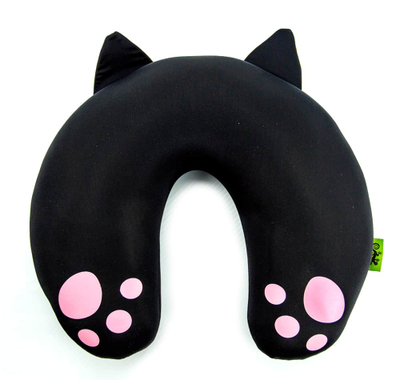 Дорожная подушка-подголовник антистресс "Уголек"