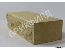 Имитация природного камня "Дикий камень", ложок (тычок). Желтый. Кирпичный завод Брик Филд