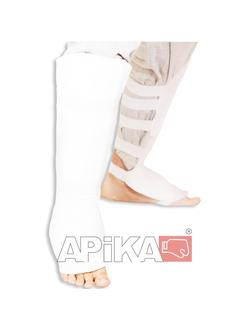 APIKA Протекторы на голень для каратэ (защита на ноги)