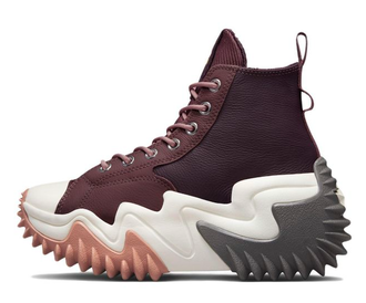 Converse Run Star Motion Counter Climate Bordo кожаные