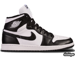 NIKE AIR JORDAN 1 BLACK/WHITE С МЕХОМ (35-45)