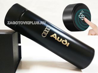 Термос с LED дисплеем с логотипом AUDI