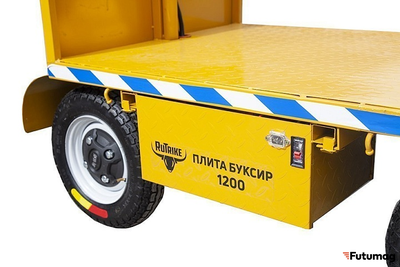 Платформенная тележка электрическая RuTrike ПЛИТА БУКСИР 1200