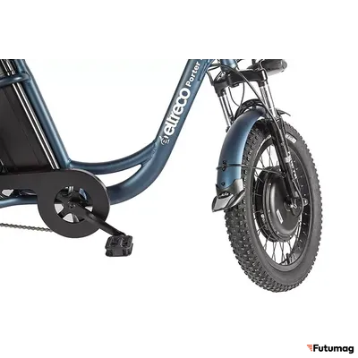 Трицикл Eltreco Porter Fat 500 UP! Темно-синий