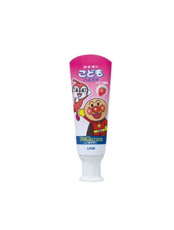 Детская зубная паста с ароматом клубники LION Kids Strawberry,  с 3 лет 40g