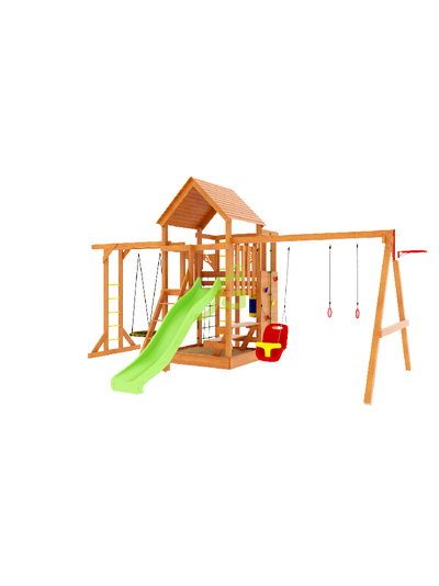 Детская площадка IgraGrad Крафт Pro 4 (скат 2,2)