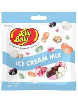 Джелли Белли Жевательные конфеты 70гр Ассорти Мороженое пакет  (12)