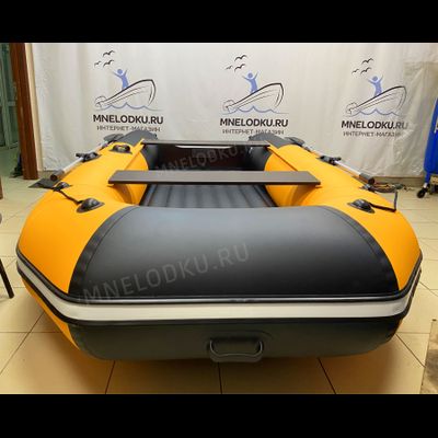 Моторная лодка Таймень NX 3600 НДНД PRO MAX оранжевый/черный