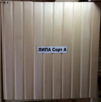 Вагонка липа 86x12.5x2000мм (10 шт/уп, 1.720 м2/уп) сорт А, Цена за шт. - 160 руб. | за м.кв. - 918 руб.