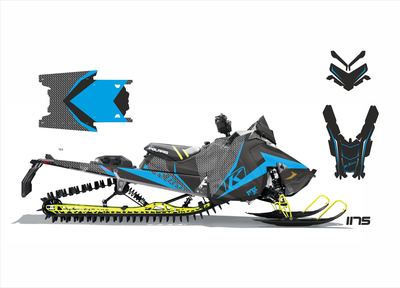 Polaris Axys Pro RMK 2016 2017 2018 2019 поларис аксис про рмк наклейки на снегоход