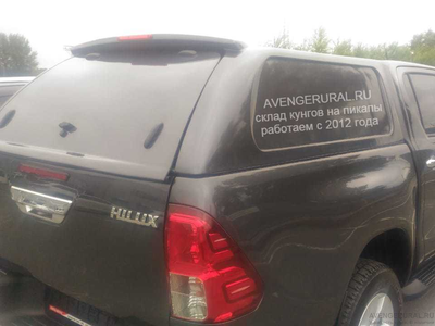 Доступный и бюджетный кунг N-commerce на Toyota Hilux Revo: низкая цена и приятный дизайн !