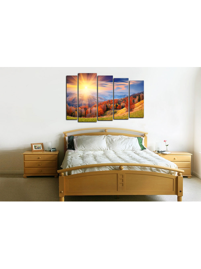 Модульная картина &quot;Просторы лесов&quot;