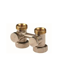 Узел нижнего подключения радиатора прямой Prado