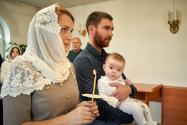 фотограф на крещение в Костроме