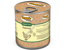 Organic Сhoice 340 г консервы 100 % курица для собак