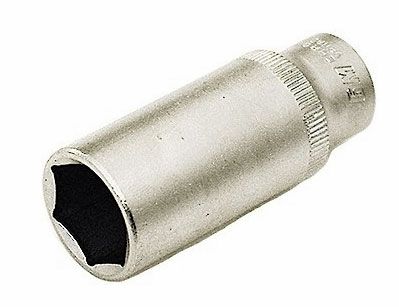 Головка глубокая 6-ти гранная 1/4&quot;DR 12мм CrV