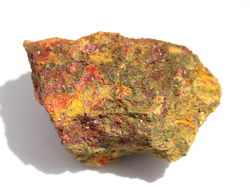 Аурипигмент, Реальгар, коллекционный образец (77*55*45 мм, 263 г) №6418