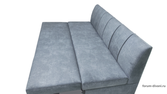 кухонный ДИВАН со спальным местом "ФОРУМ-8Д", Серый