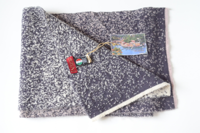 Итальянский вязаный пятнистый шарф Визио 6144