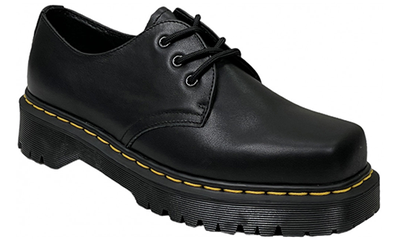 DR MARTENS 1461 BEX SMOOTH LEATHER SQUARE OXFORD BLACK