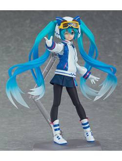 Фигурка фигма Мику Хацунэ (figma Hatsune Miku Snow 2016, Snow Owl ver.)