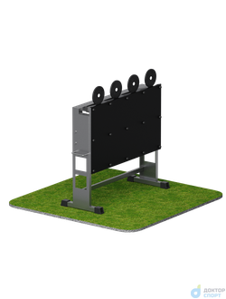 Механическая установка для ачери-биатлона