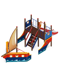 Серия «Парусники» ДИК 2.03.3.01 H=1200 игровой комплекс