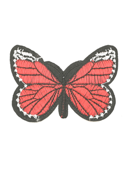 Термоаппликация бабочка большая 2, 80*60 мм