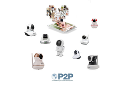 Поворотные WiFi видеокамеры