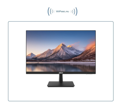 DaHua DHI-LM27-L200N черный. Промышленный монитор для систем видеонаблюдения, диагональ 27" (16: 9)