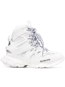 Кроссовки Balenciaga высокие белые