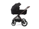 Коляска 3в1 Peppy Monaco Thermo 2026, Black / Черный рама Коричневая (Rise)