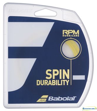 Теннисная струна Babolat RPM Hurricane 12m