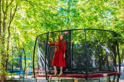 Батут BERG Elite Red 330 + сетка Deluxe