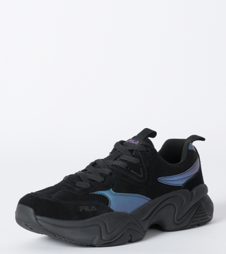 Кроссовки FILA NEBULA Черно-голубые женские (36-41)