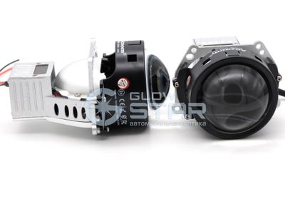 Билед модули Aozoom Black Warrior New 3.0 дюйма, 2 чипа, 5500K, 12V, 55W/65W, крепление 3R (комплект, 2шт)