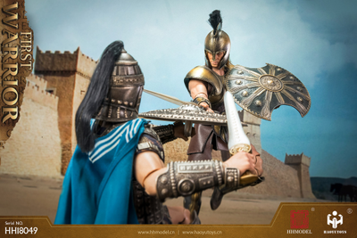 Ахиллес (Брэд Питт, "Троя") - КОЛЛЕКЦИОННАЯ ФИГУРКА 1/6 scale Empire Legion Trojan Horse Massacre Greek First Warrior War Version (HH18049) - HHMODEL & HAOYUTOYS
