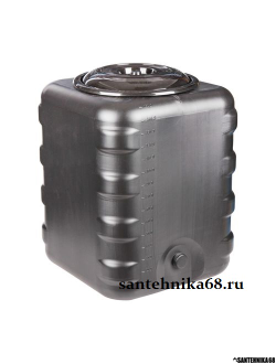 Бак для летнего душа 100 150 л квадратный М3271 с душем нерж в комплекте