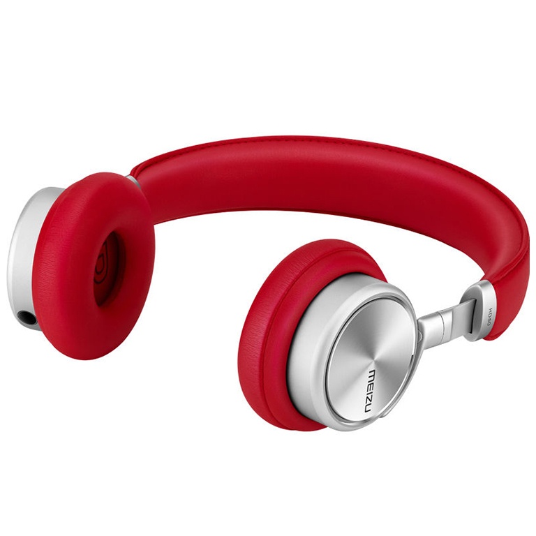 Накладные наушники с микрофоном Meizu HD50 Красные