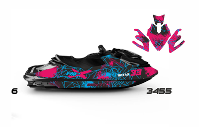 Наклейки на Гидроцикл SeaDoo BRP RXT RXP 215 260 300 2012-2017г. #3455
