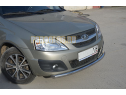 Защита переднего бампера d53 для Lada Largus 2012-