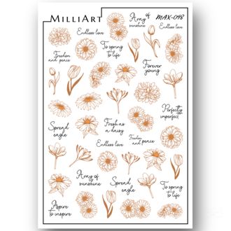Слайдер-дизайн MilliArt Nails MAX-098