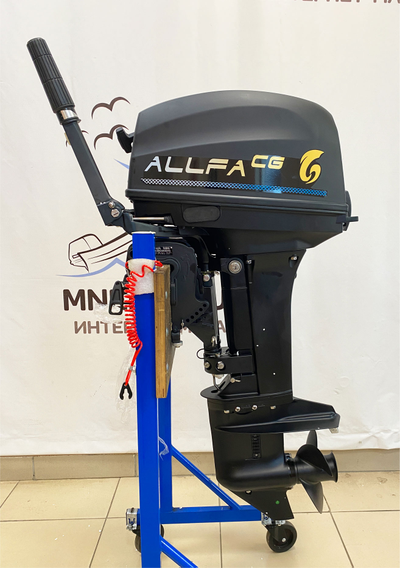 Лодочный мотор ALLFA CG T9.9BWS MAX электрозапуск