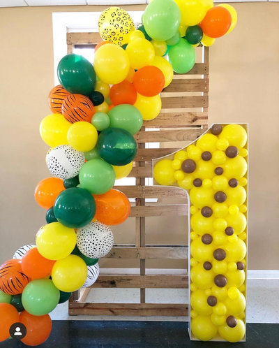 цифра в стиле "аэромозаика" (любая)