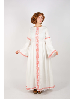 Платье "Царевна Лебедь"  белое