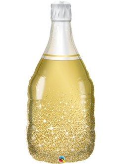 Бутылка шампанского "Золотая" 39"/99см