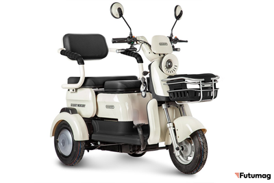 Электротрицикл Rutrike Gelbert Mercury 48V/60V 650Вт черный