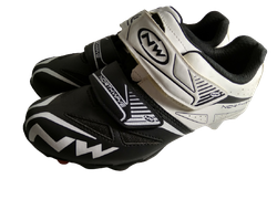 Велообувь Northwave SPIKE EVO, MTB, р-р 36, бел./чер.