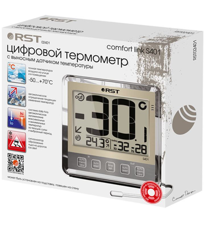 Цифровой термогигрометр RST 02401